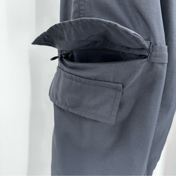 Magellans Pants Womens 10 Adventure Travel Convertible Nylon Roll-Tab Gray - Picture 2 of 16